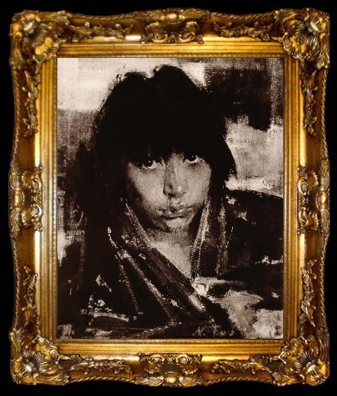 framed  Nikolay Fechin Girl, ta009-2